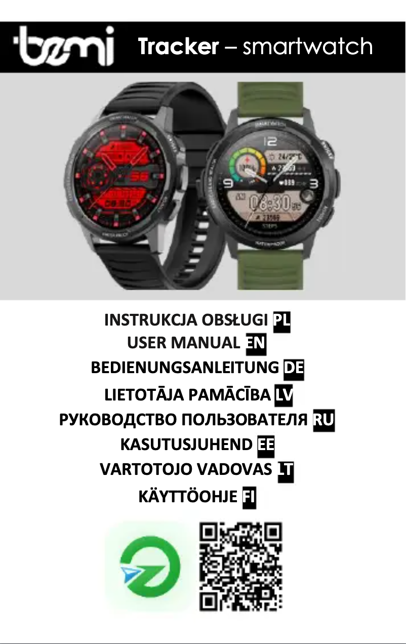 Page n°1 - Manuel utilisateur BEMI Tracker