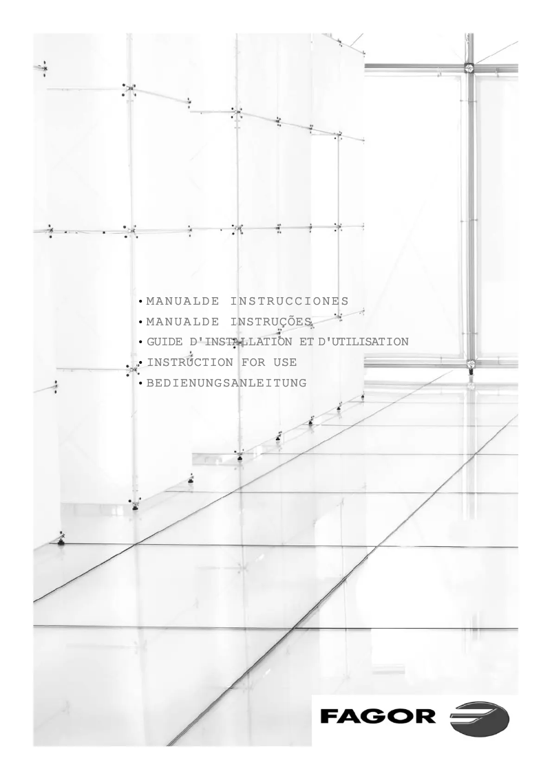 Page n°1 - Manuel utilisateur Fagor ZFA101