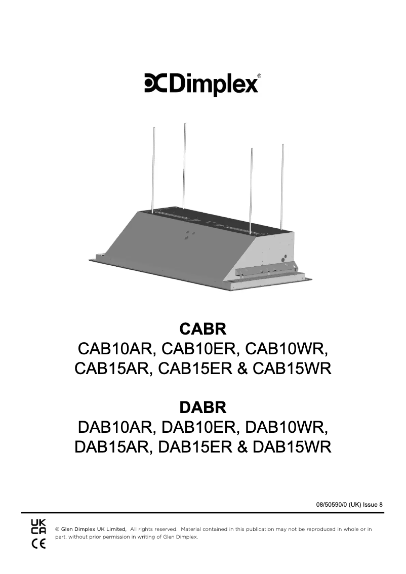 Image de la première page du manuel de l'appareil DAB15WR