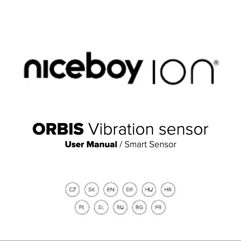 Page 1 de la notice Manuel utilisateur Niceboy ION ORBIS Vibration Sensor