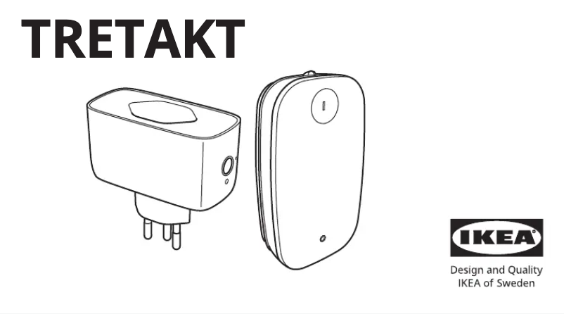 Page 1 de la notice Manuel utilisateur Ikea TRETAKT 805.697.24