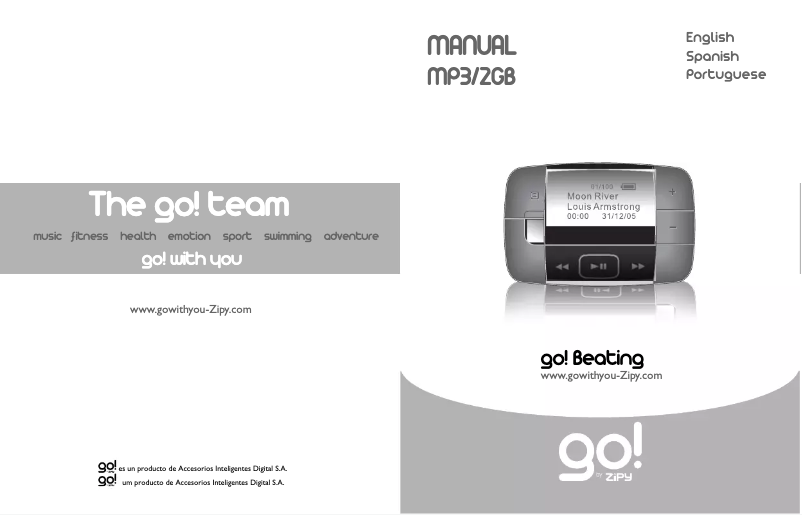 Página 1 del manual Manual de usuario Zipy GO Beating