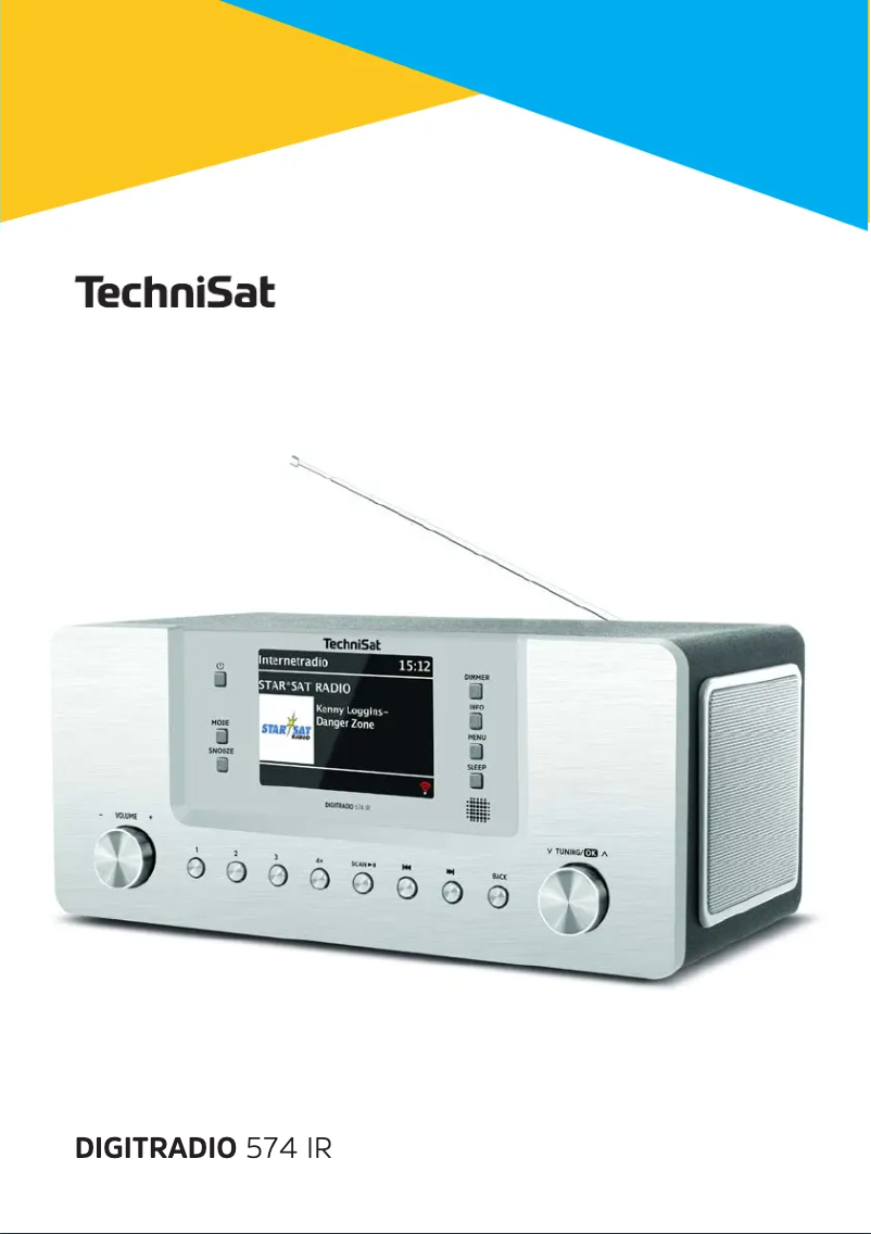 Page n°1 - Manuel utilisateur TechniSat DigitRadio 574 IR